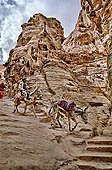 Petra - the walk which climbs up to the Monastery 